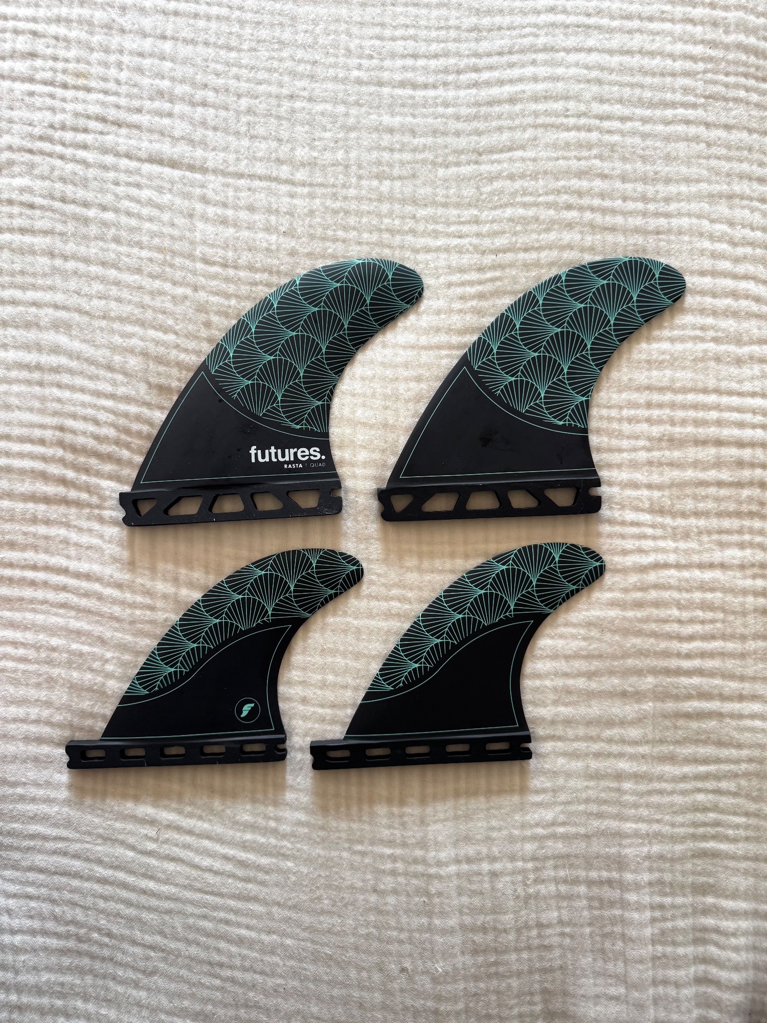 Futures Fins Rasta Quad