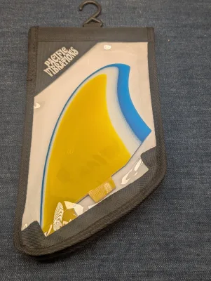 Twin Keel K3 Template 3 Color Fiberglass Fits FCS2 - Thumbnail 4