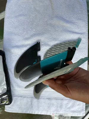 FCS II Performer PC 5-Fin Set (Large Thruster, Medium Quads) - Thumbnail 3