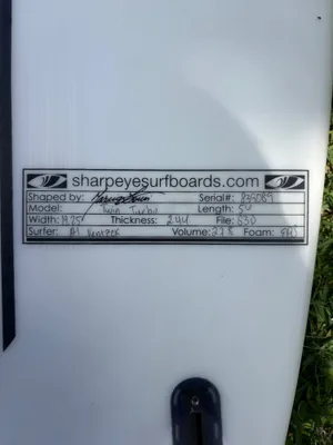 Sharp Eye 5'6" Twin Turbo E3 EPS - Thumbnail 3