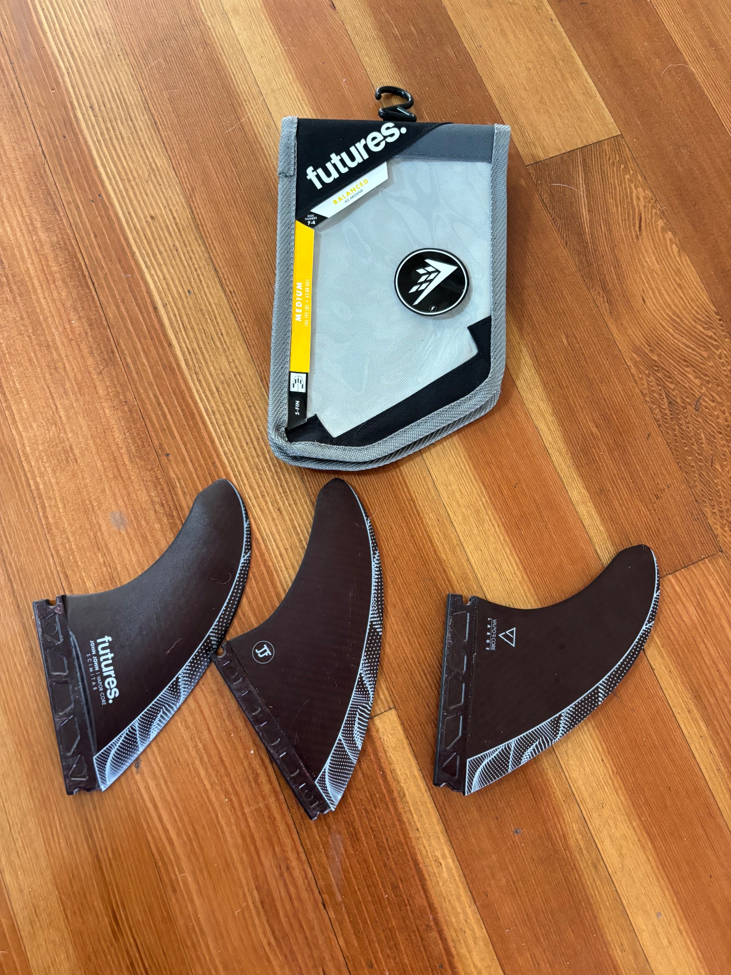 Futures Fins John John Florence Vapor Core Scimitar (M)