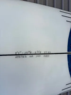 5’7 Neckbeard 3 Channel Islands Surfboard - Thumbnail 7