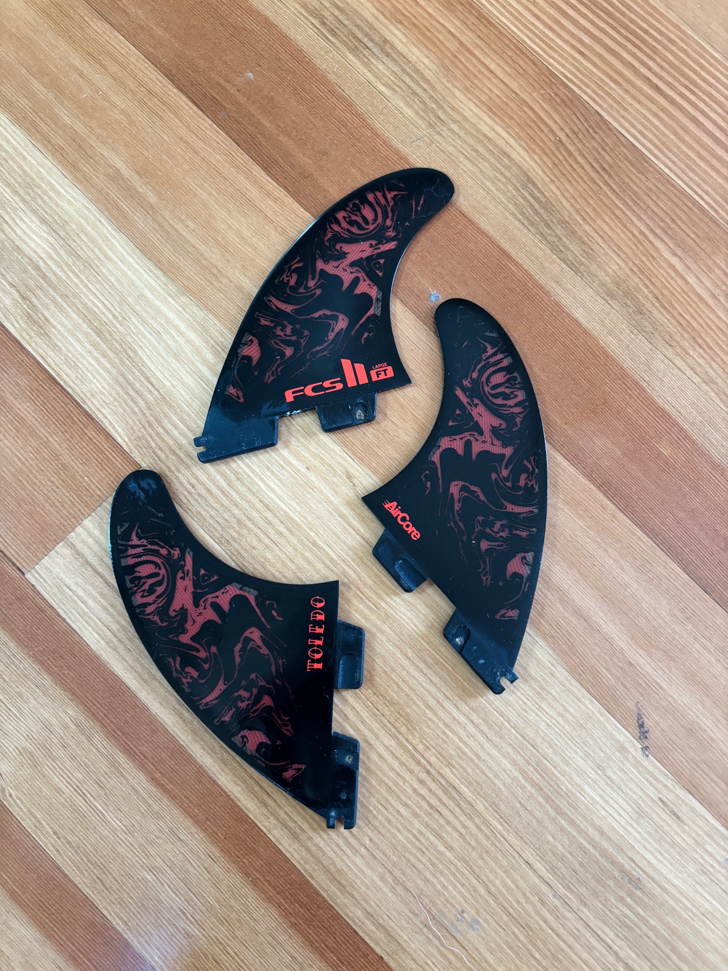 FCS FCS II Filipe Toledo Tri Fins
