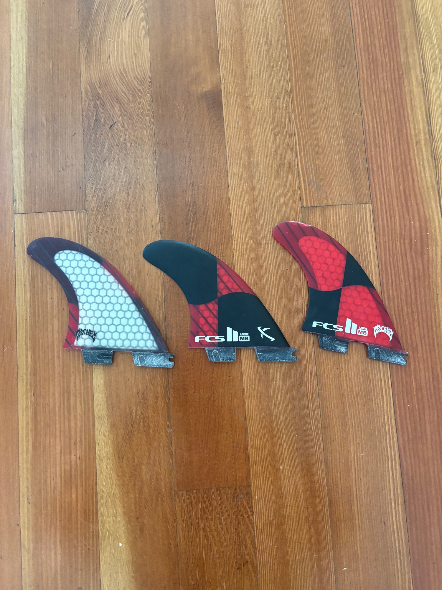 FCS FCS II Matt Biolos Tri-Quad Fin Set