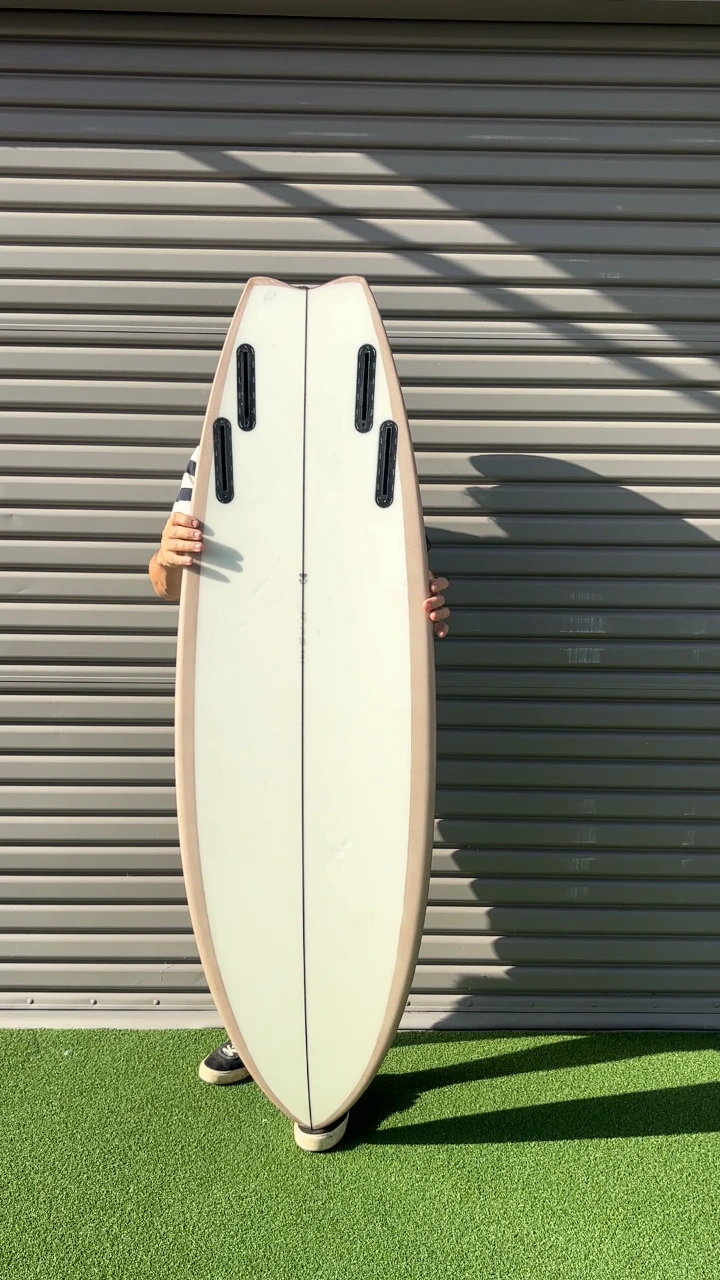 Derrick Disney 5'5 Quad With Fins - Video thumbnail
