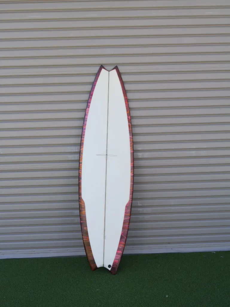 5'8" Ryan Burch Picklefork Handshape With Fins - Image 1